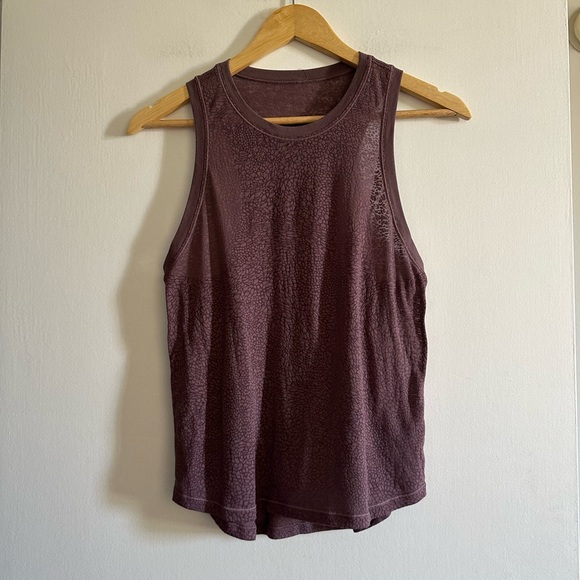 Lululemon Athletica Purple Timeless Classic Tank Top Size Small EUC - Picture 7 of 11